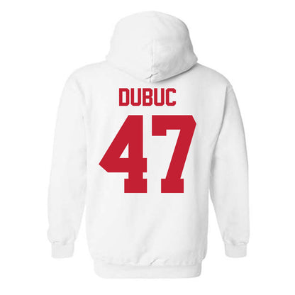 New Mexico - NCAA Football : Trey Dubuc - Classic Shersey Hooded Sweatshirt-1
