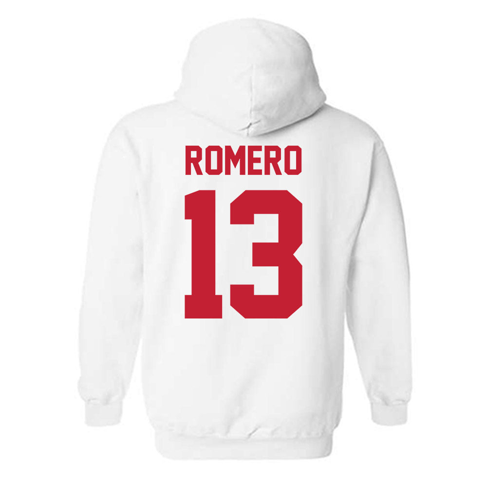 New Mexico - NCAA Baseball : Matthew Romero - Classic Shersey Hooded Sweatshirt-1