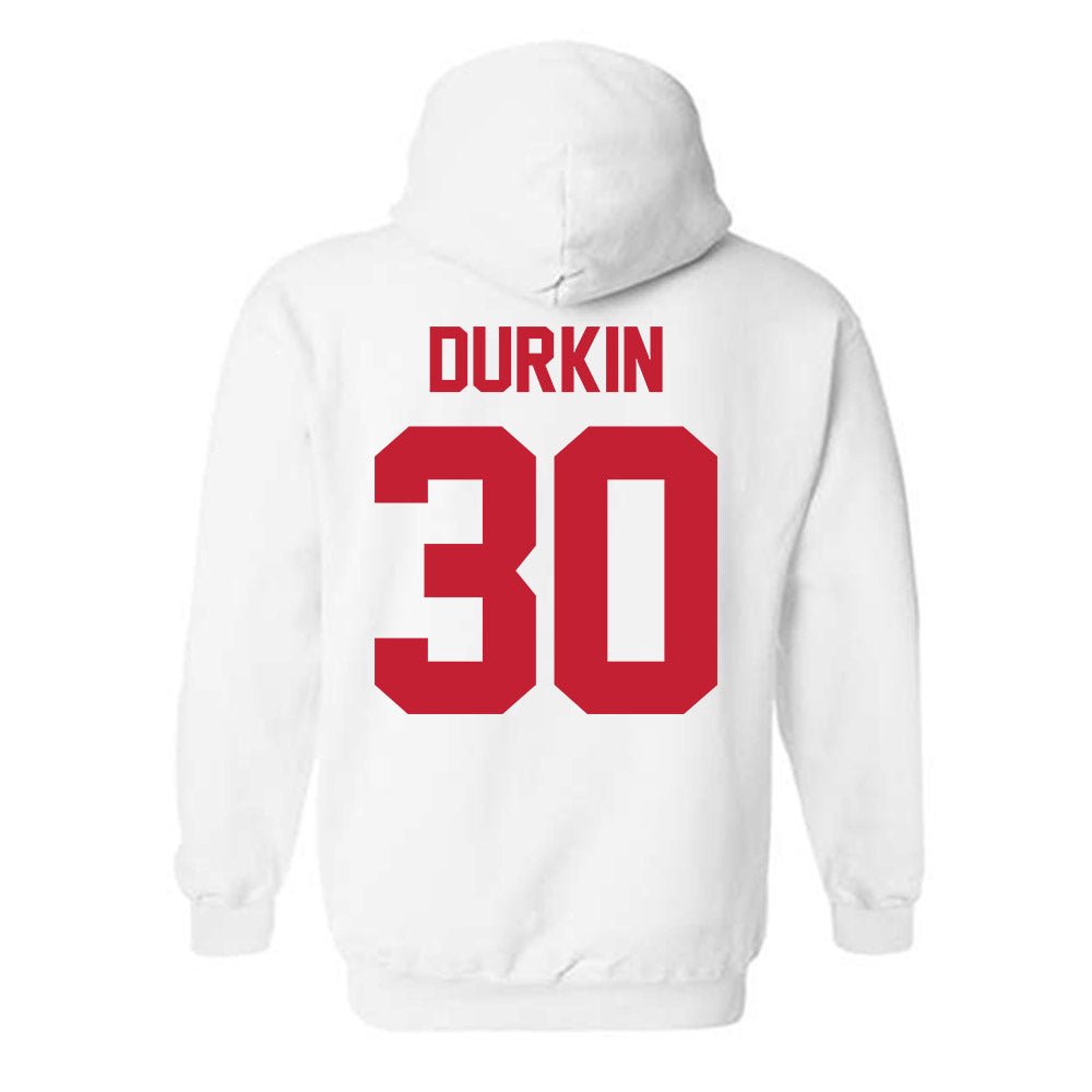 New Mexico - NCAA Football : Brendan Durkin - Classic Shersey Hooded Sweatshirt-1