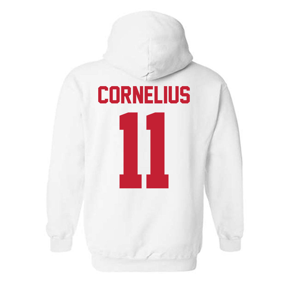 New Mexico - NCAA Baseball : Matthew Cornelius - Classic Shersey Hooded Sweatshirt-1