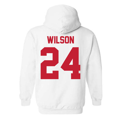 New Mexico - NCAA Football : Jayden Wilson - Classic Shersey Hooded Sweatshirt-1