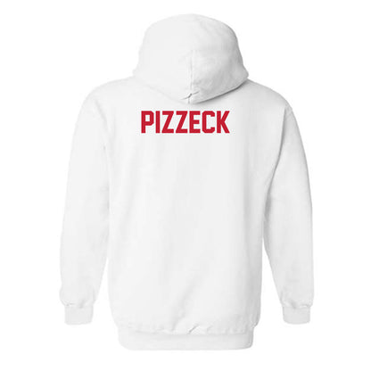 New Mexico - NCAA Men's Track & Field : Charles Pizzeck - Classic Shersey Hooded Sweatshirt-1