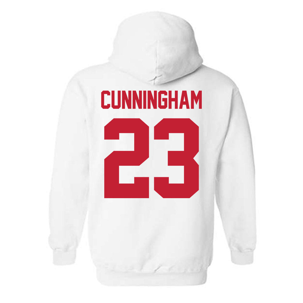 New Mexico - NCAA Baseball : Ty Cunningham - Classic Shersey Hooded Sweatshirt-1