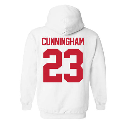 New Mexico - NCAA Baseball : Ty Cunningham - Classic Shersey Hooded Sweatshirt-1
