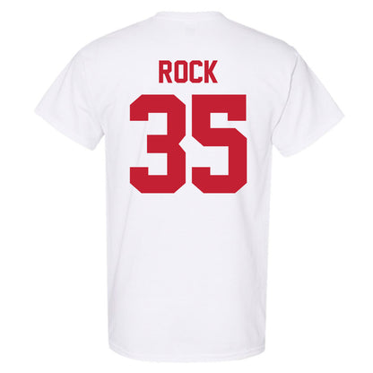 New Mexico - NCAA Men's Basketball : JT Rock - Classic Shersey T-Shirt-1