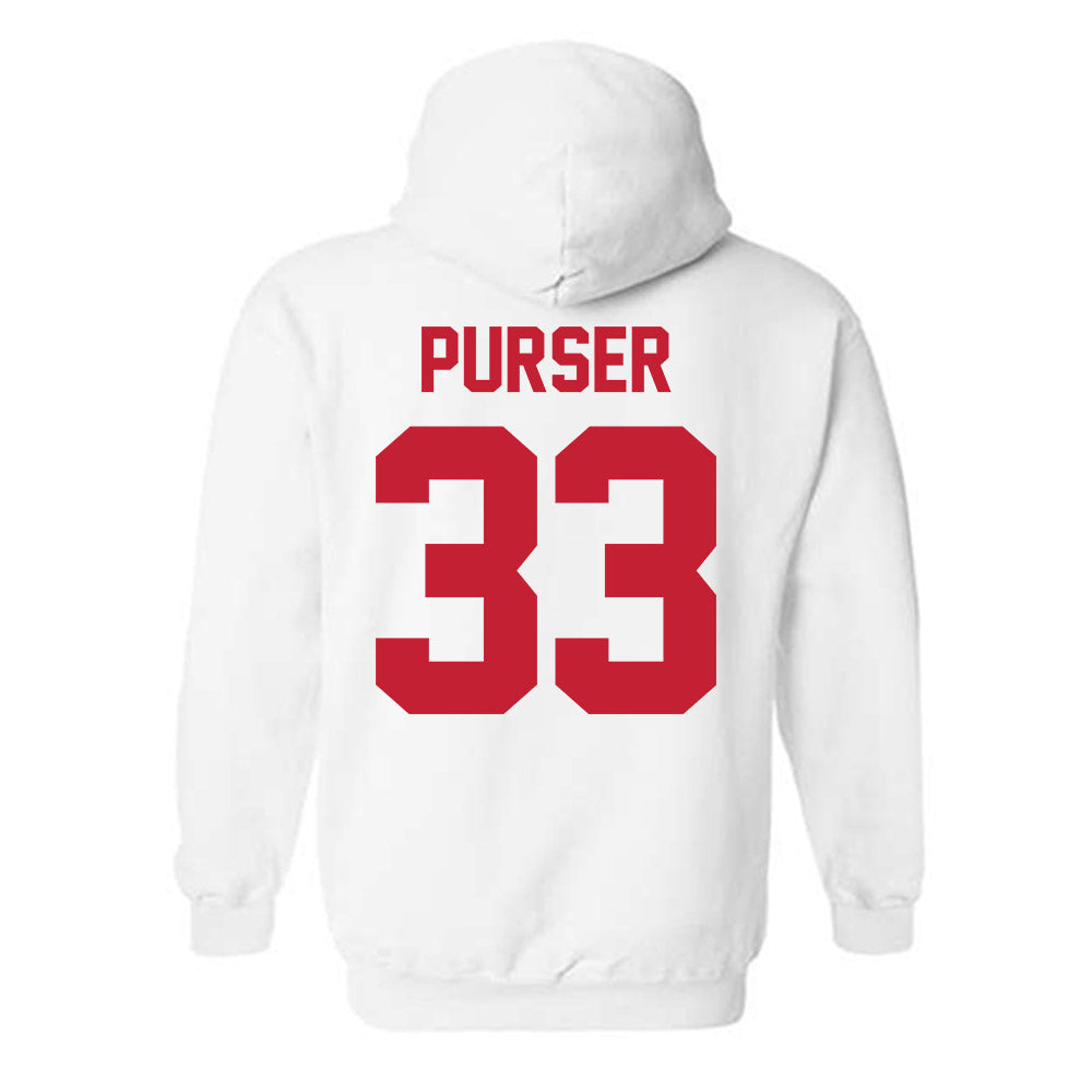 New Mexico - NCAA Baseball : Daxton Purser - Classic Shersey Hooded Sweatshirt-1