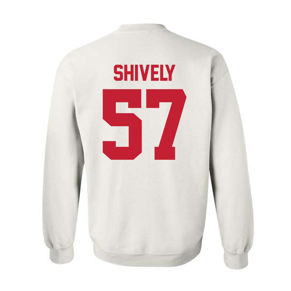 New Mexico - NCAA Football : Jonathan Shively - Classic Shersey Crewneck Sweatshirt-1