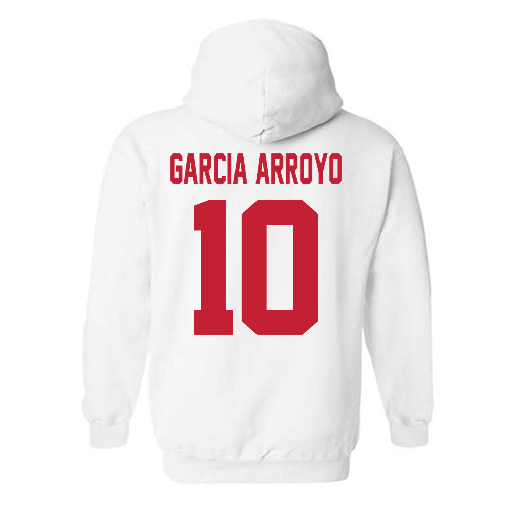 New Mexico - NCAA Women's Golf : Maria Garcia Arroyo - Classic Shersey Hooded Sweatshirt-1