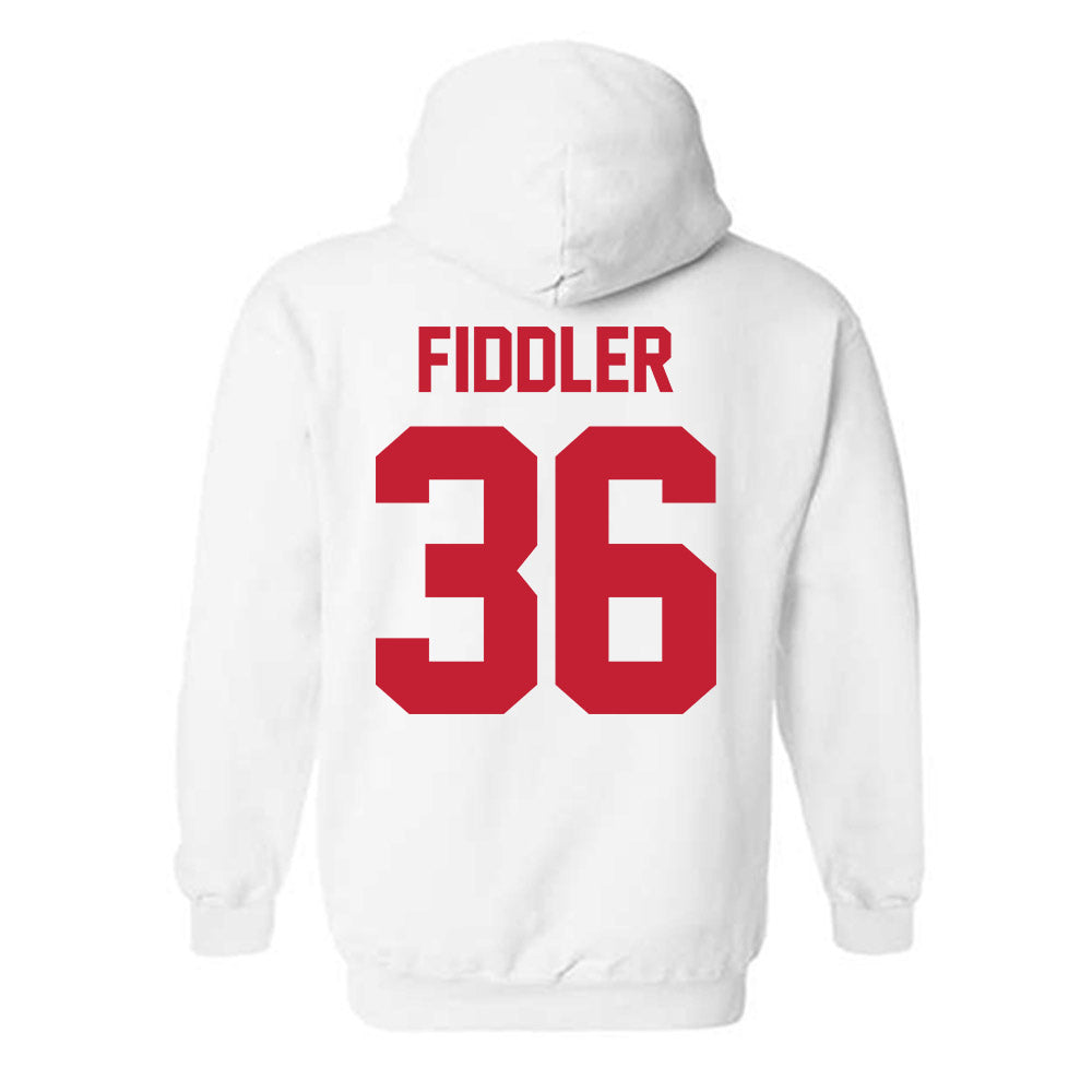 New Mexico - NCAA Baseball : Elias Fiddler - Classic Shersey Hooded Sweatshirt-1