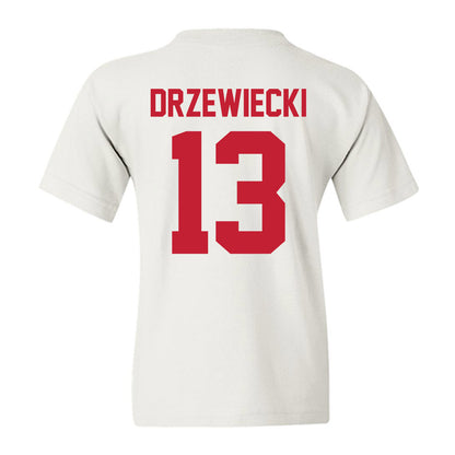 New Mexico - NCAA Football : Luke Drzewiecki - Classic Shersey Youth T-Shirt-1