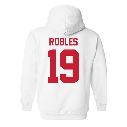 New Mexico - NCAA Women's Soccer : Taryn Robles - Classic Shersey Hooded Sweatshirt-1