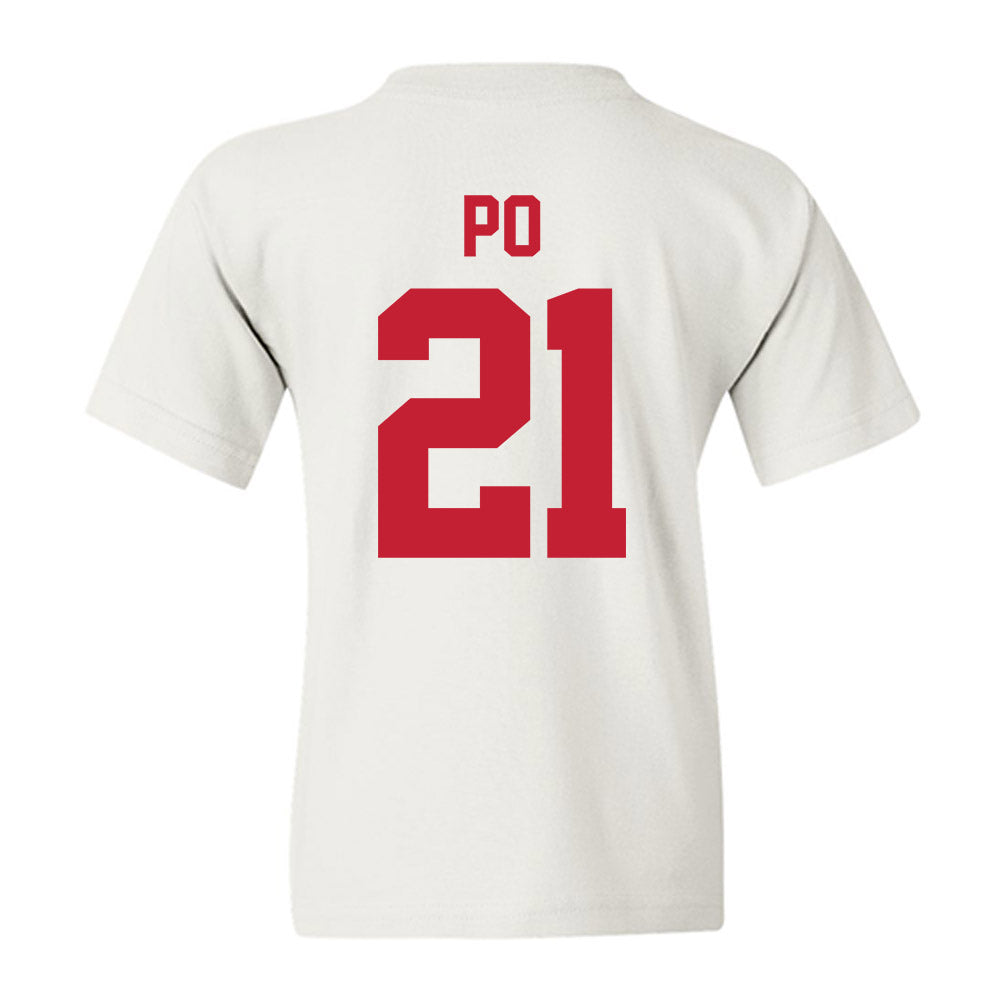 New Mexico - NCAA Women's Basketball : Reza Po - Classic Shersey Youth T-Shirt-1