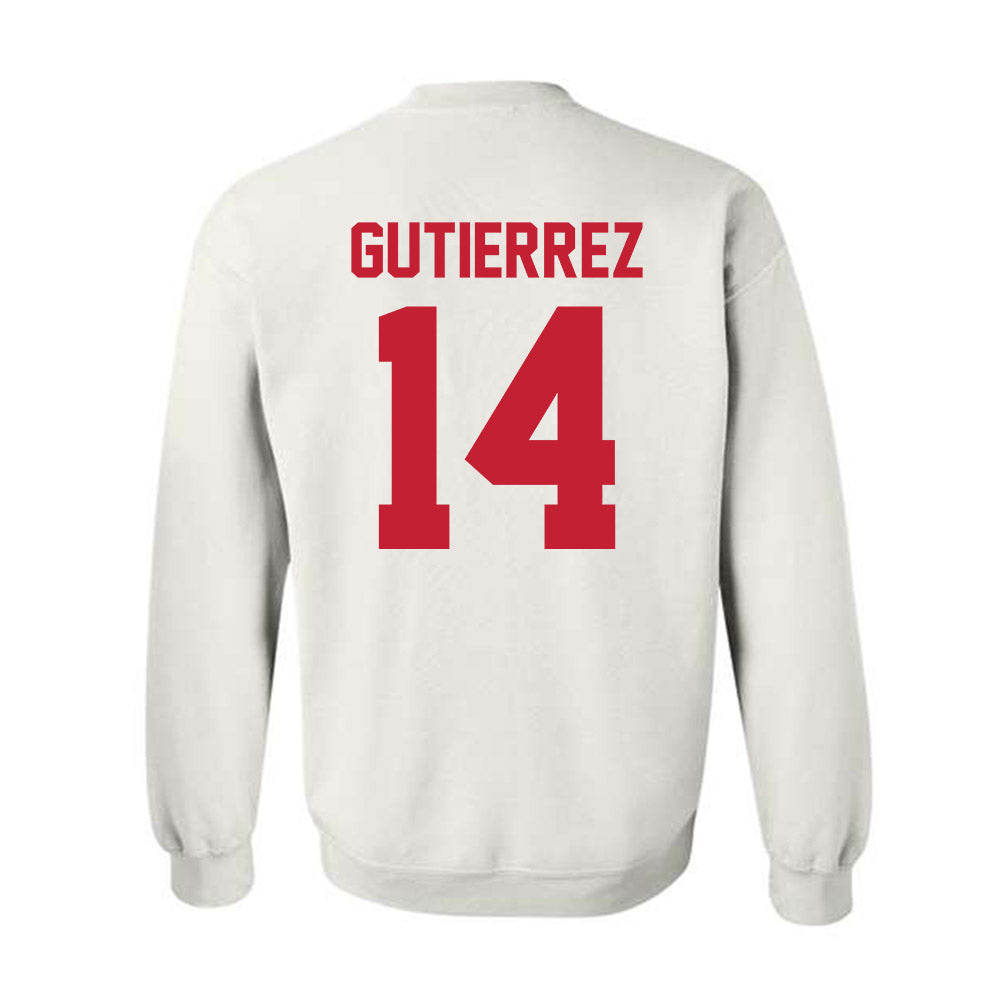 New Mexico - NCAA Football : Melaki Gutierrez - Classic Shersey Crewneck Sweatshirt-1