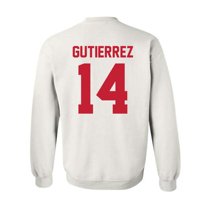 New Mexico - NCAA Football : Melaki Gutierrez - Classic Shersey Crewneck Sweatshirt-1