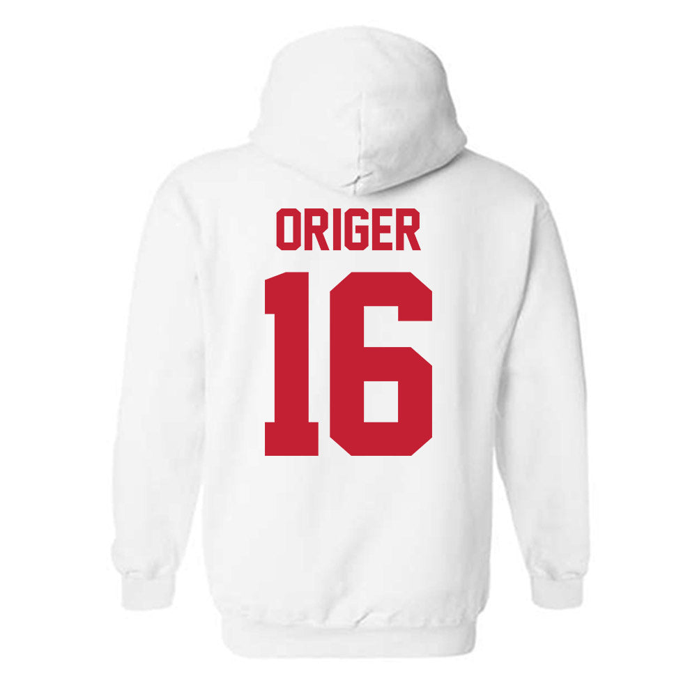 New Mexico - NCAA Baseball : Grant Origer - Classic Shersey Hooded Sweatshirt-1