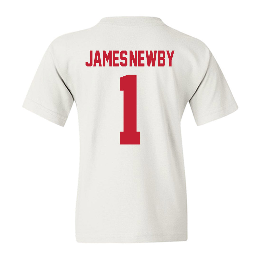 New Mexico - NCAA Football : Keyshawn James-Newby - Classic Shersey Youth T-Shirt-1
