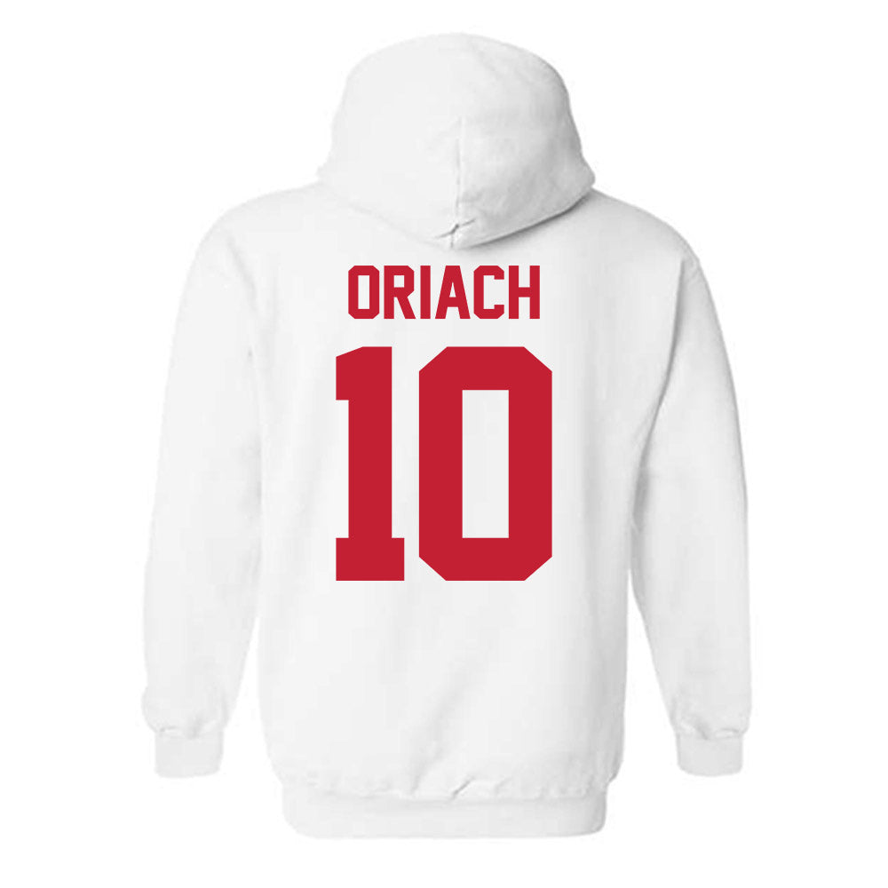 New Mexico - NCAA Baseball : Jordy Oriach - Classic Shersey Hooded Sweatshirt-1