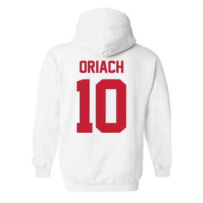 New Mexico - NCAA Baseball : Jordy Oriach - Classic Shersey Hooded Sweatshirt-1