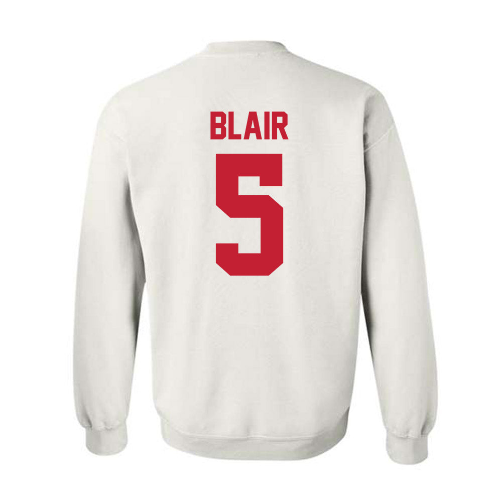 New Mexico - NCAA Football : Isaiah Blair - Classic Shersey Crewneck Sweatshirt-1