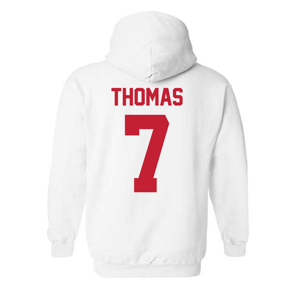New Mexico - NCAA Football : Dorian Thomas - Classic Shersey Hooded Sweatshirt-1