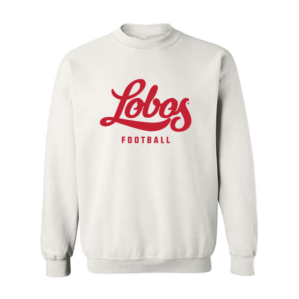 New Mexico - NCAA Football : Abraham Williams - Classic Shersey Crewneck Sweatshirt-0