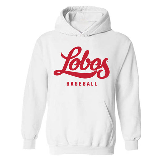 New Mexico - NCAA Baseball : Presley Monteforte - Classic Shersey Hooded Sweatshirt-0