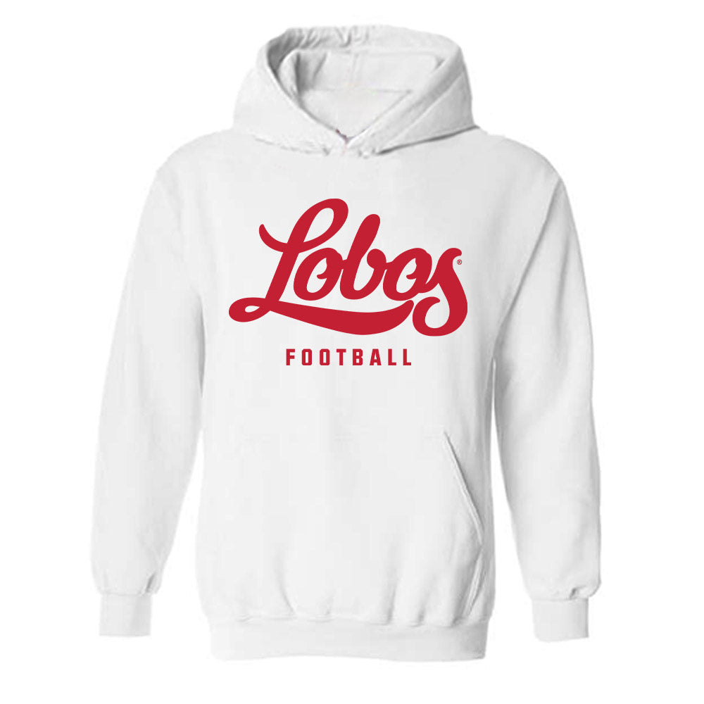 New Mexico - NCAA Football : D'Angelo Mayes - Classic Shersey Hooded Sweatshirt-0