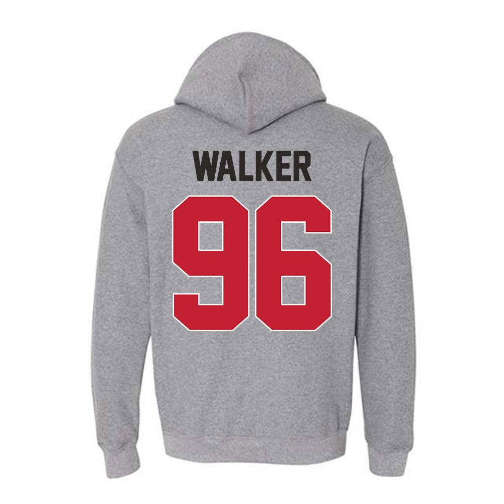 New Mexico - NCAA Football : Garrison Walker - Classic Shersey Hooded Sweatshirt-1