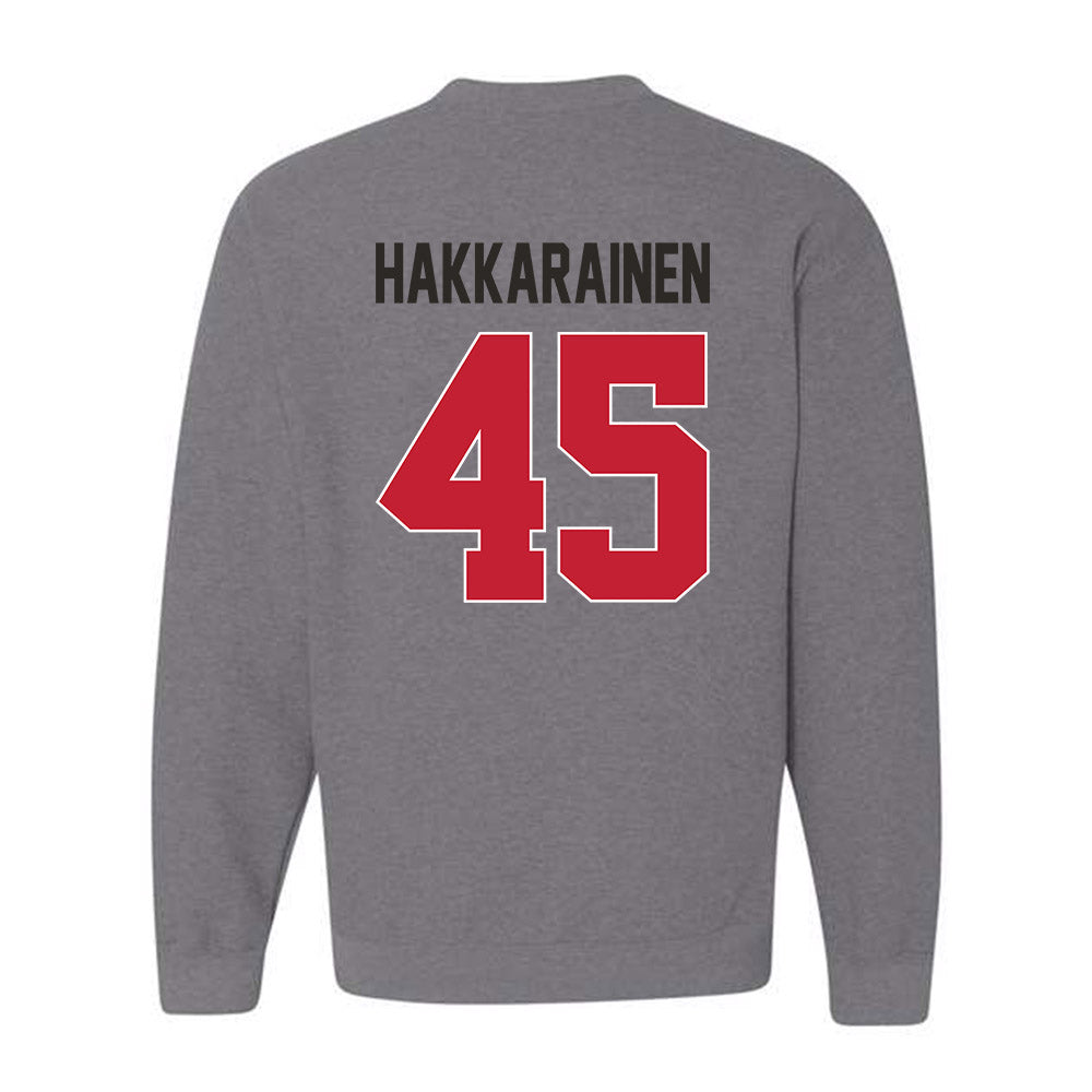 New Mexico - NCAA Women's Basketball : Lilli Hakkarainen - Classic Shersey Crewneck Sweatshirt-1