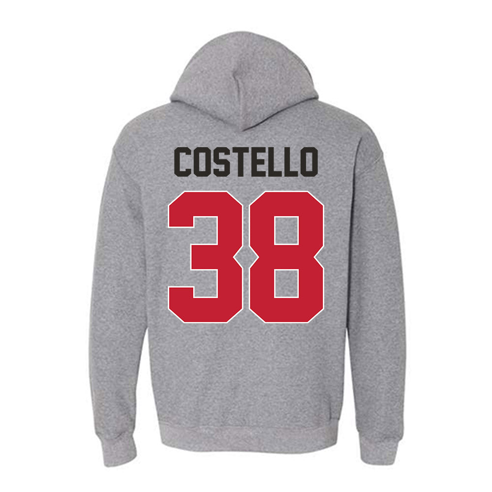 New Mexico - NCAA Football : Devin Costello - Classic Shersey Hooded Sweatshirt-1