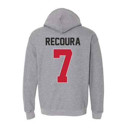 New Mexico - NCAA Men's Tennis : Nicolas Recoura - Classic Shersey Hooded Sweatshirt-1