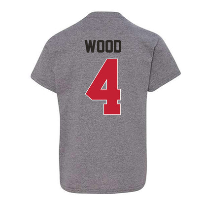 New Mexico - NCAA Baseball : Tye Wood - Classic Shersey Youth T-Shirt-1