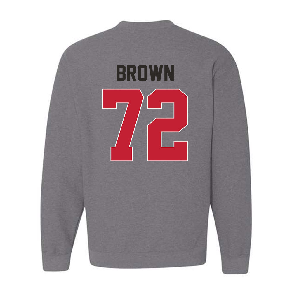 New Mexico - NCAA Football : Nevell Brown - Classic Shersey Crewneck Sweatshirt-1