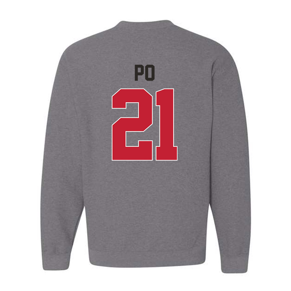 New Mexico - NCAA Women's Basketball : Reza Po - Classic Shersey Crewneck Sweatshirt-1