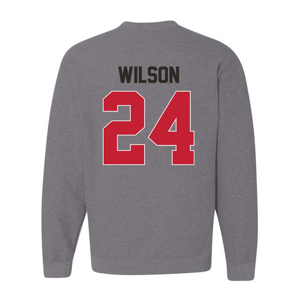 New Mexico - NCAA Football : Jayden Wilson - Classic Shersey Crewneck Sweatshirt-1