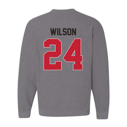 New Mexico - NCAA Football : Jayden Wilson - Classic Shersey Crewneck Sweatshirt-1