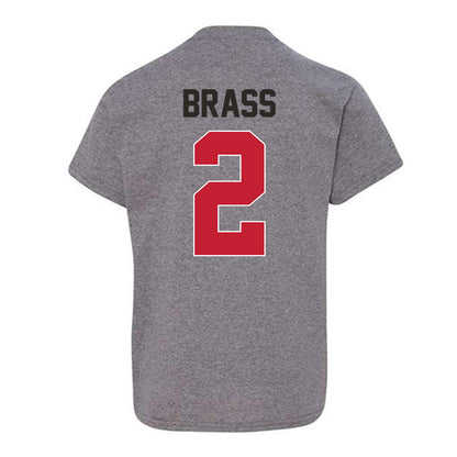 New Mexico - NCAA Baseball : Cooper Brass - Classic Shersey Youth T-Shirt-1