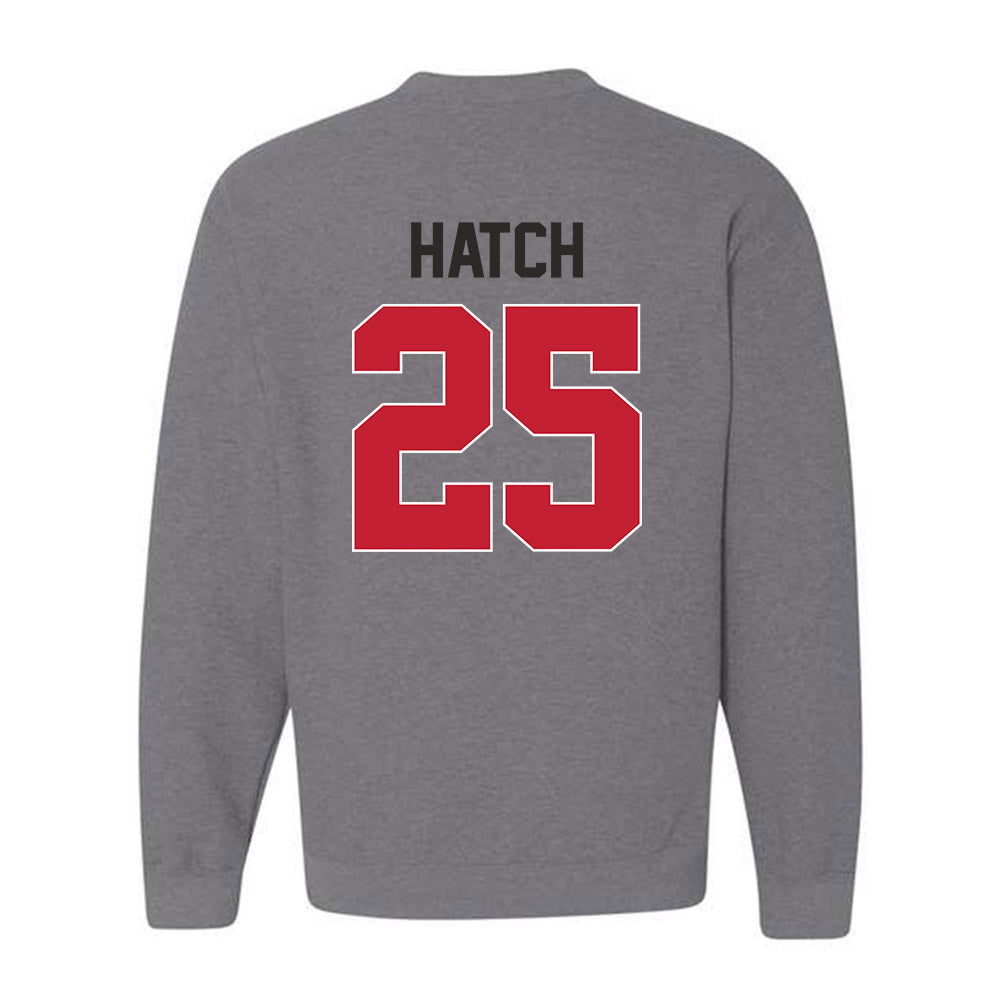 New Mexico - NCAA Football : Hyrum Hatch - Classic Shersey Crewneck Sweatshirt-1