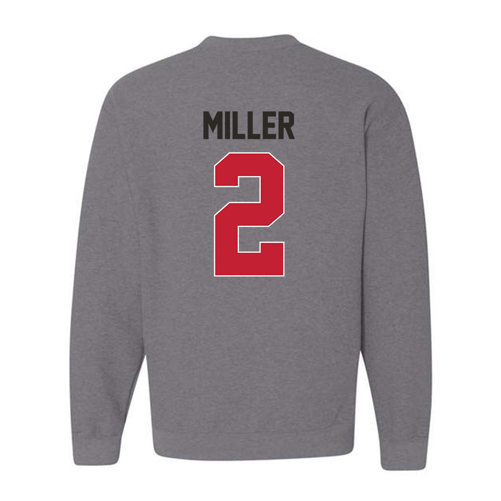 New Mexico - NCAA Men's Basketball : Tajavis Miller - Classic Shersey Crewneck Sweatshirt-1