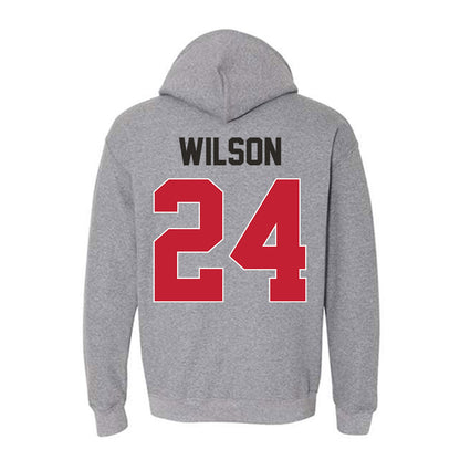 New Mexico - NCAA Football : Jayden Wilson - Classic Shersey Hooded Sweatshirt-1