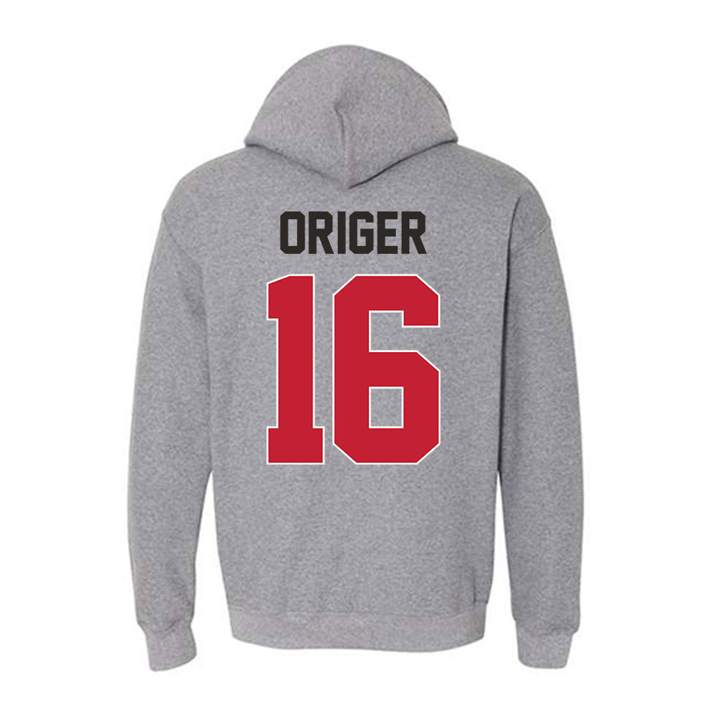 New Mexico - NCAA Baseball : Grant Origer - Classic Shersey Hooded Sweatshirt-1
