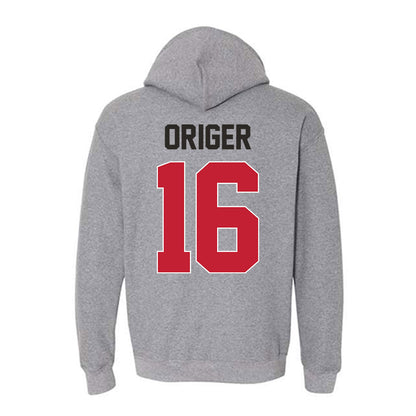 New Mexico - NCAA Baseball : Grant Origer - Classic Shersey Hooded Sweatshirt-1