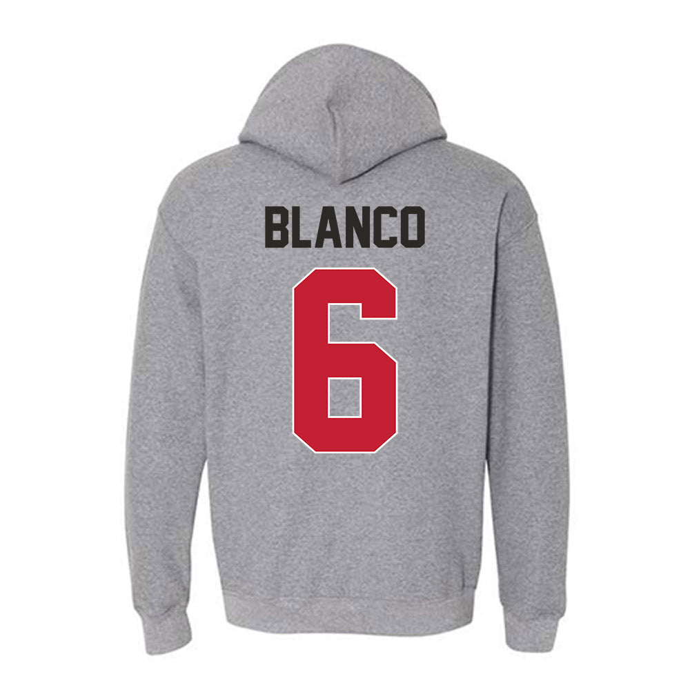 New Mexico - NCAA Women's Volleyball : Madison Blanco - Classic Shersey Hooded Sweatshirt-1