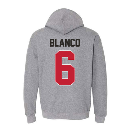 New Mexico - NCAA Women's Volleyball : Madison Blanco - Classic Shersey Hooded Sweatshirt-1