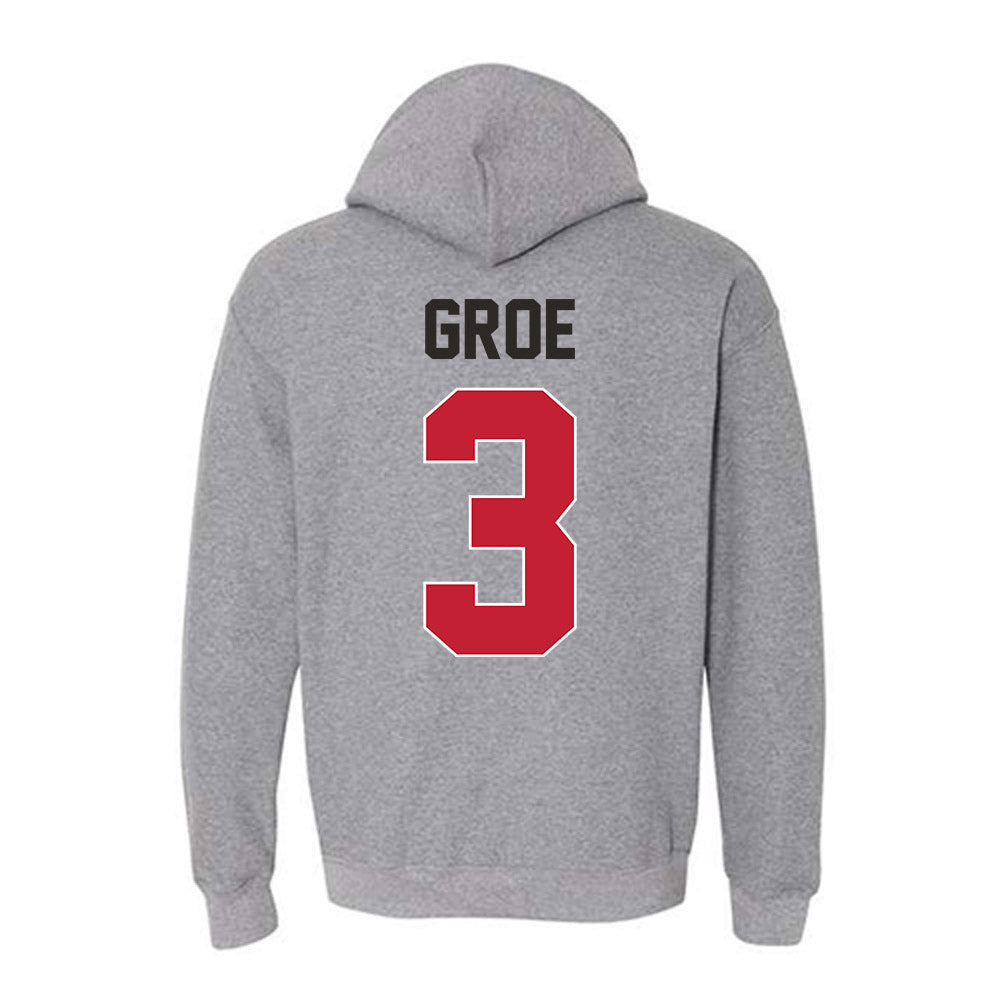 New Mexico - NCAA Women's Volleyball : Giselle Groe - Classic Shersey Hooded Sweatshirt-1