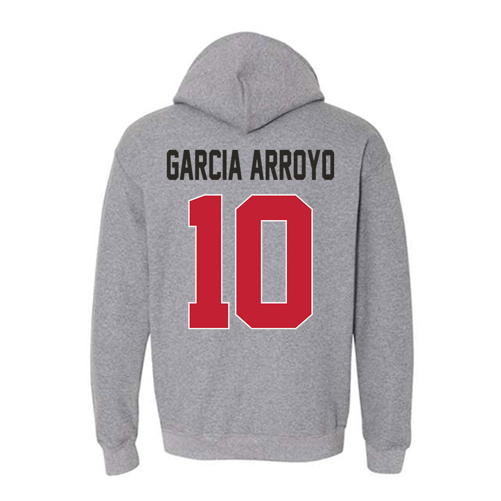 New Mexico - NCAA Women's Golf : Maria Garcia Arroyo - Classic Shersey Hooded Sweatshirt-1