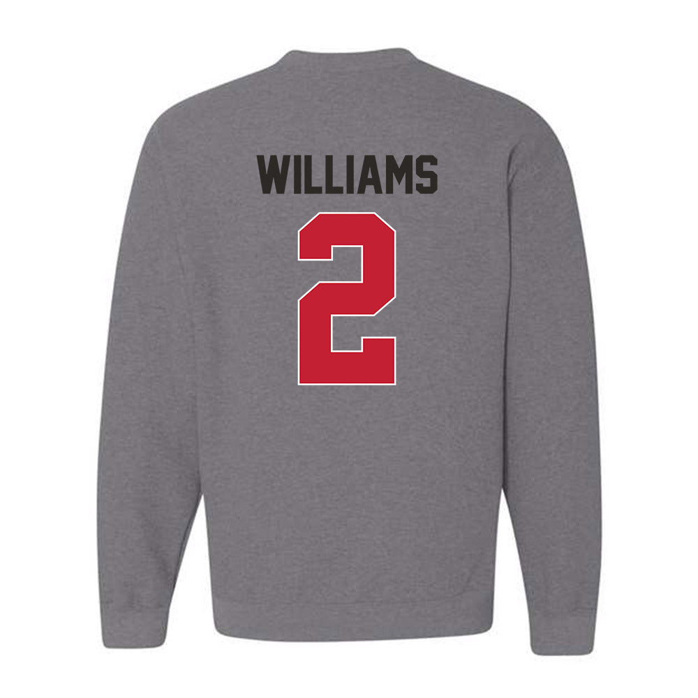 New Mexico - NCAA Football : Abraham Williams - Classic Shersey Crewneck Sweatshirt-1