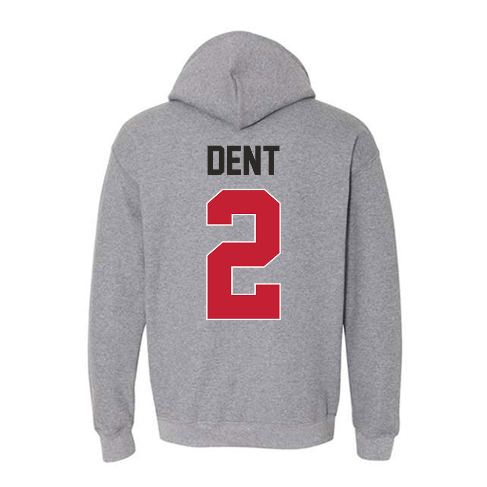 New Mexico - NCAA Men's Basketball : Donovan Dent - Classic Shersey Hooded Sweatshirt-1