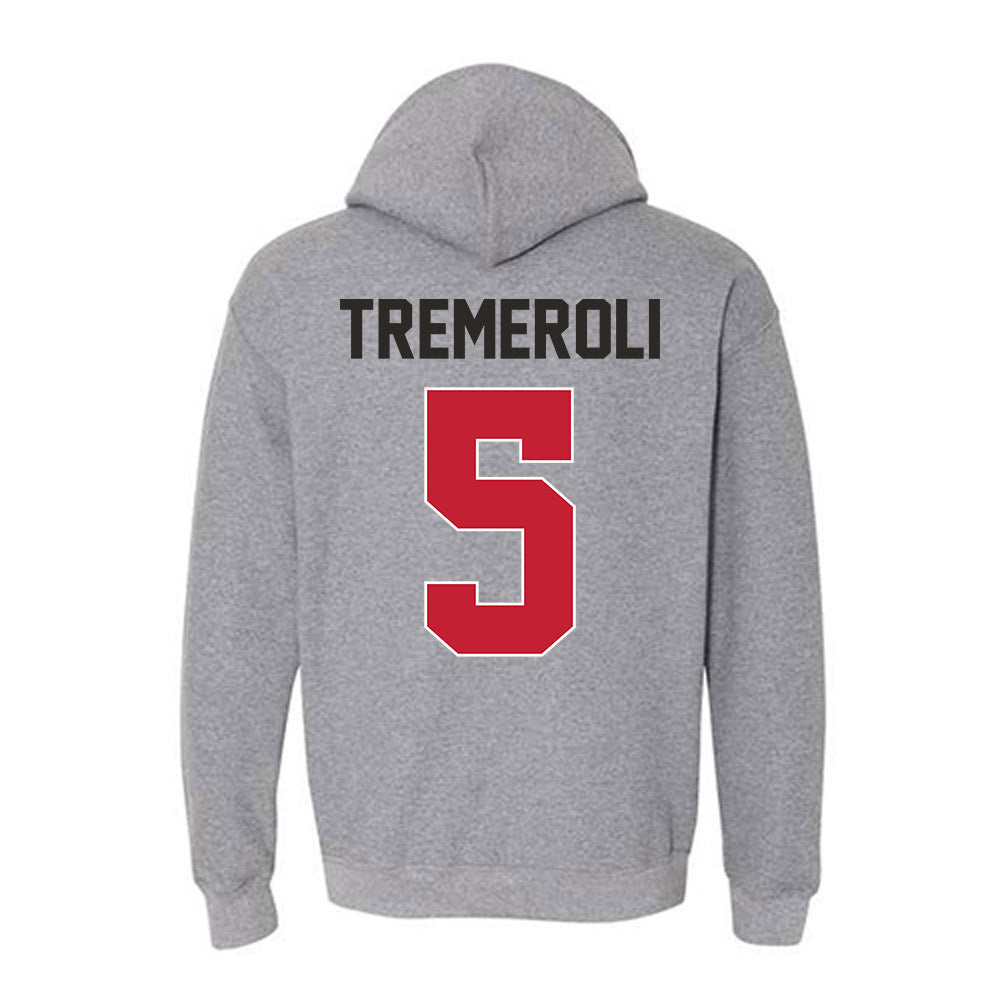 New Mexico - NCAA Women's Volleyball : Amanda Tremeroli - Classic Shersey Hooded Sweatshirt-1