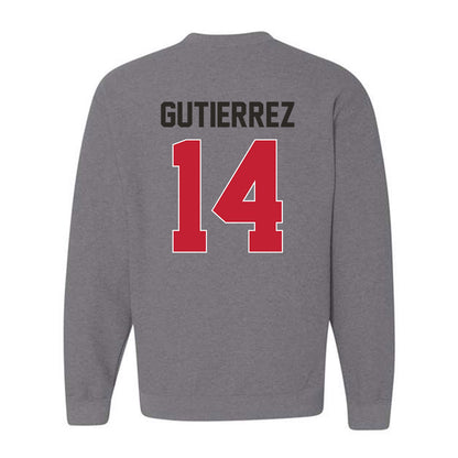 New Mexico - NCAA Football : Melaki Gutierrez - Classic Shersey Crewneck Sweatshirt-1